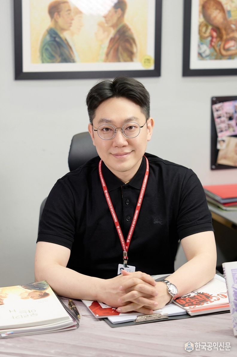 조철우 히어로애니미술학원 대표원장. / 히어로애니미술학원 사진제공